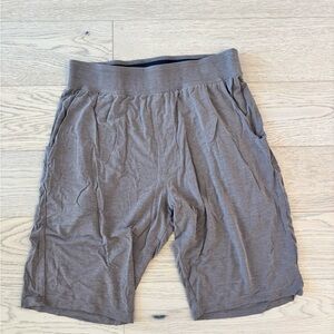 Tom Brady Under Armour Men's Athletic Gray Recover Shorts